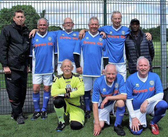 Rochdale AFC Strollers win the first over 65s Walking Football Tournament