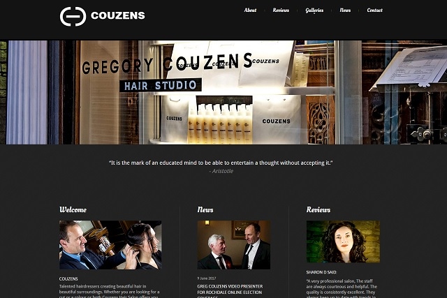 Couzens homepage