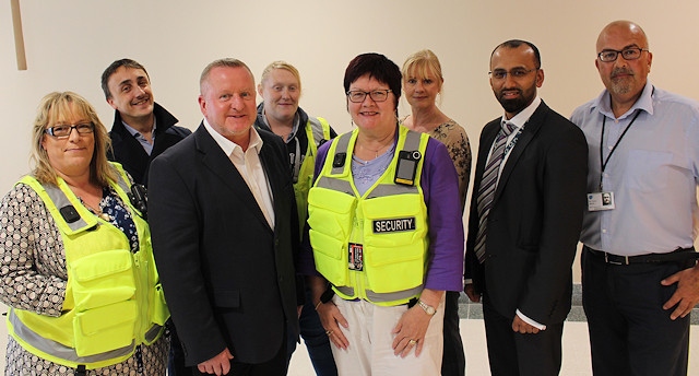 Donna Fisher (KoKo), Chris Graham (Yates), Mark Foxley (Rochdale Town Centre Management), Mellisa Welsh (Yates), Councillor Janet Emsley (Rochdale Borough Council’s cabinet member for neighbourhoods, community and culture), Angela Anderton (Greater Manchester Police), Sajjad Miah (Rochdale Borough Council), Rick Eckersley (Rochdale Borough Council)