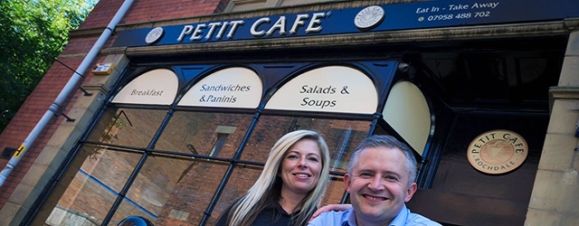 Petit Café owners Anna Rojek and David Oglaza