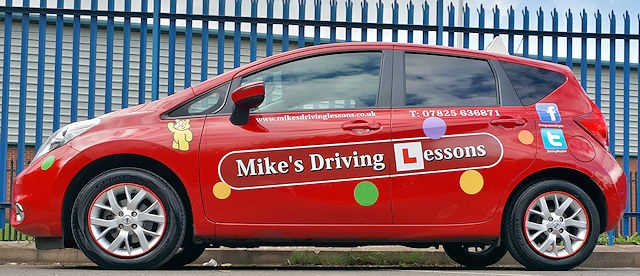 Mike Fowler a driving instructor in Rochdale going 