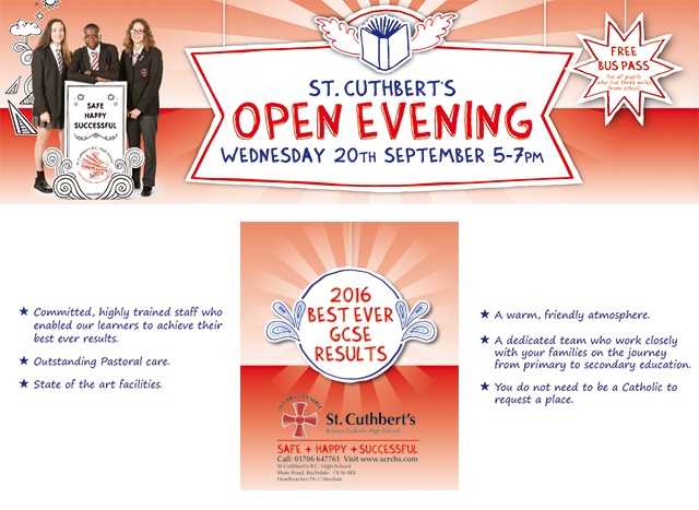 St Cuthbert's Open Evening