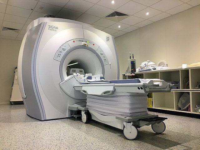 New MR (magnetic resonance) scanner which will be installed at Rochdale Infirmary