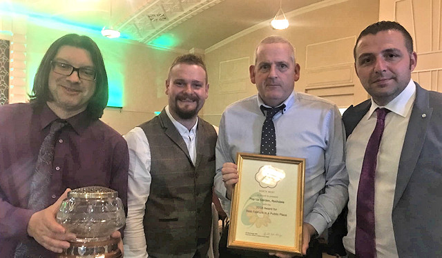 Rochdale in Bloom with the Best Feature in a Public Place award