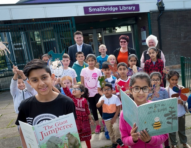 Smallbridge Library in Rochdale is one of 17 branches across the borough 