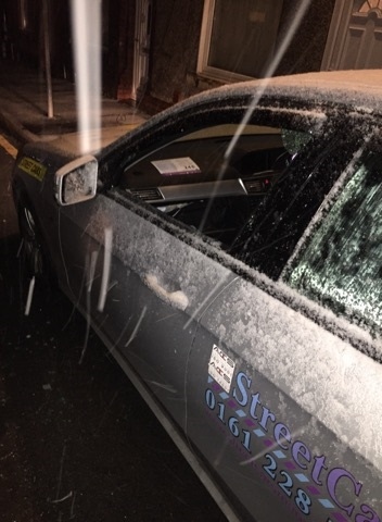 Local taxi driver’s car windows repeatedly smashed over the last month