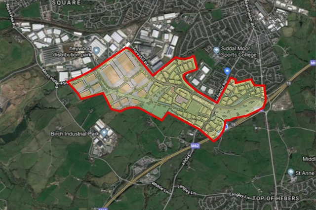Outline of the planned development