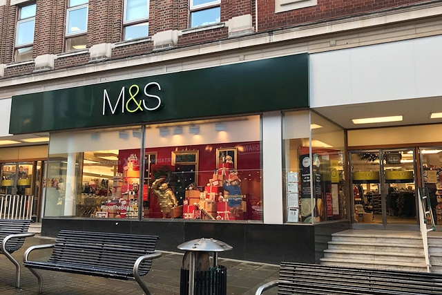 The former Marks and Spencer in 2018