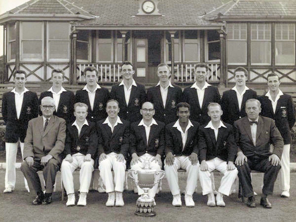 The Heywood CC CLL title winners from the early 1960s. Jack is back row, far right