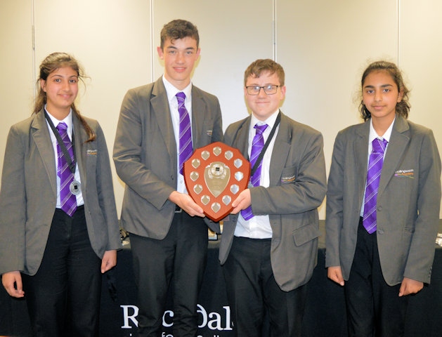 Hollingworth Academy - winners of the Rochdale Sixth Form College annual Maths Challenge