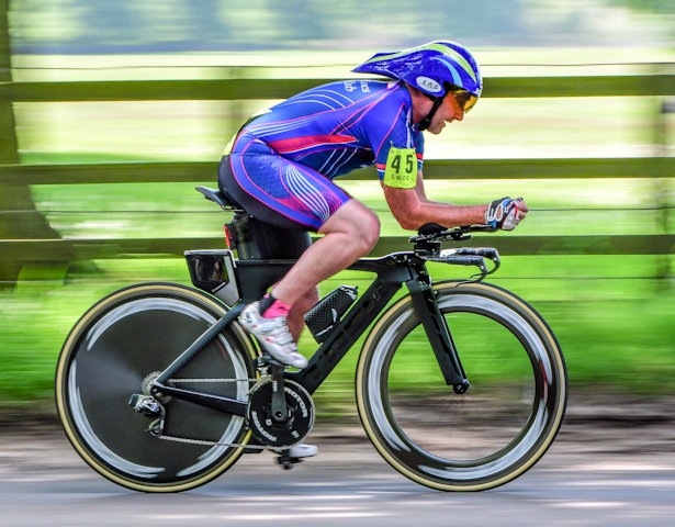 Dave Ireland on a personal best in Racing Chance 25m TT
