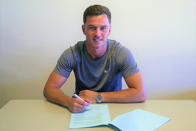 Harrison McGahey has signed a new two-year contract with Rochdale AFC