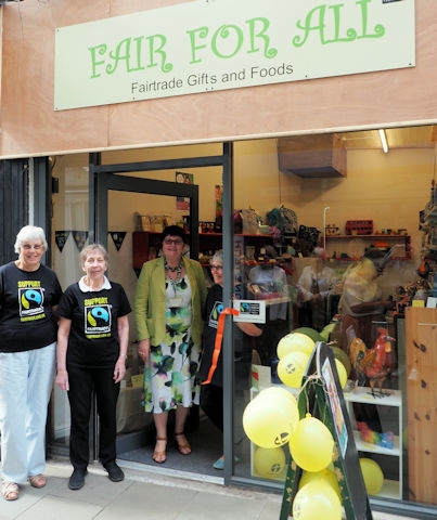 Fair for All shop opens in The Walk
