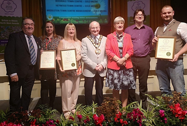 Heywood and Rochdale town centre awards are celebrated 