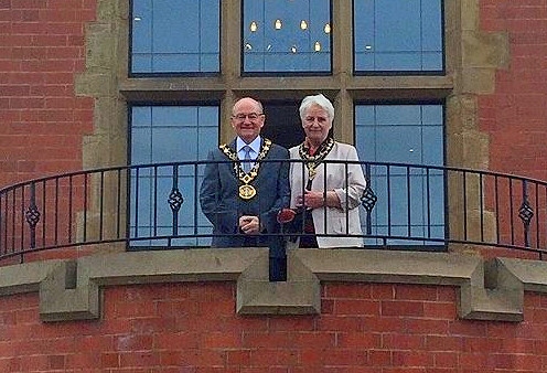 Mayor Billy Sheerin and Mayoress Lynn Sheerin opened the Carnegie Building