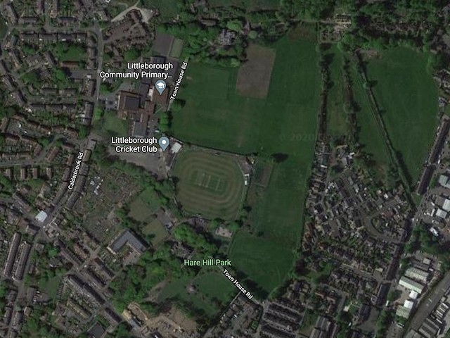 Littleborough Playing Fields was the site chosen for the new school
