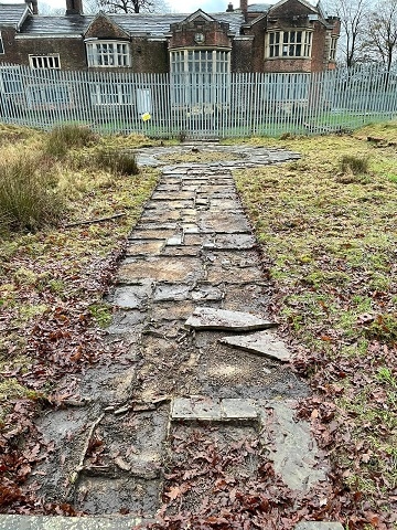 Thousands of pounds' worth of York stone stolen from Hopwood Hall Estate