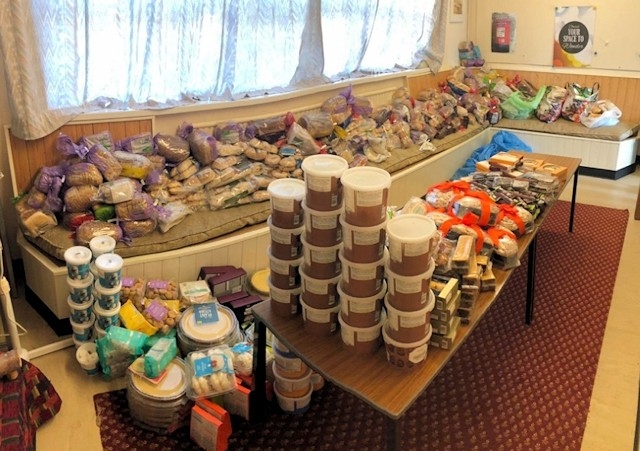 Food donated by Marks & Spencer