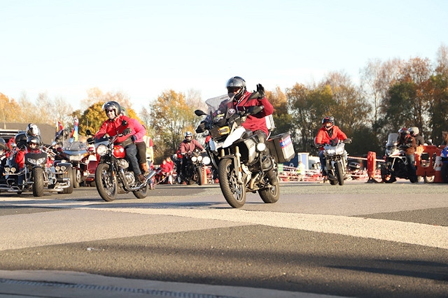Nearly 6000 bikers joined the Ring of Red, Ride of Respect on the M60 on Remembrance Sunday
