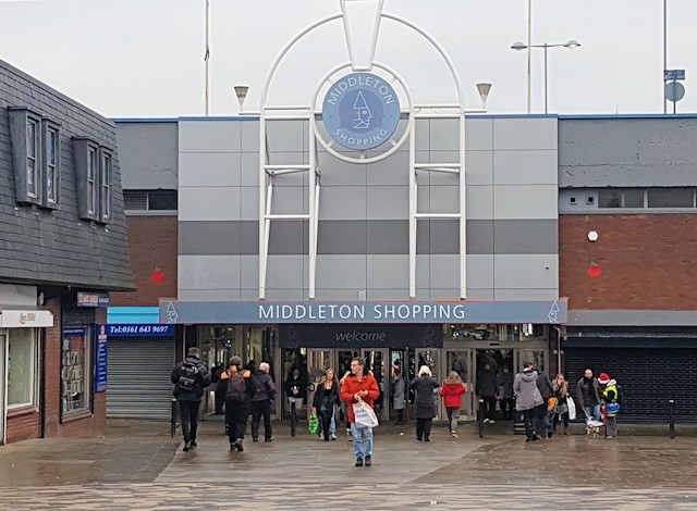 Middleton Shopping Centre, where Wilko is located