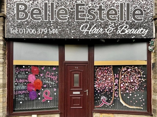 Belle Estelle Hair & Beauty was a joint winner of Little'Pink'Borough