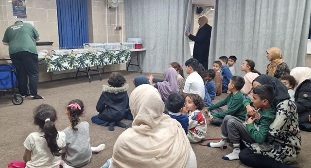 The Muslim Stars enjoyed an animal therapy session at Neeli Mosque