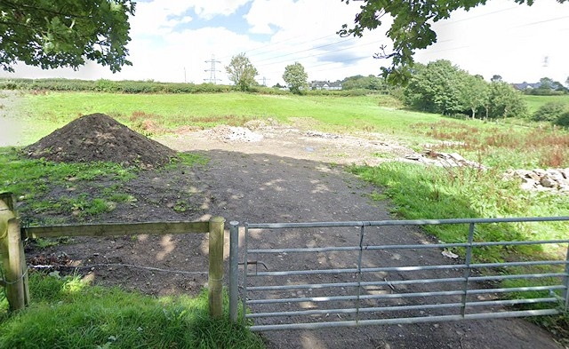 The site viewed from Lower Jowkin Lane