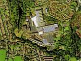 Aerial shot ofTurner Brothers Asbestos factory 