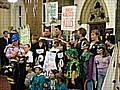 Local Children are still protesting to Save Spodden Valley