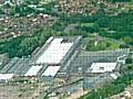 Aerial view of the former Turners asbestos factory