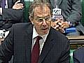Tony Blair in Parliament
