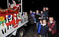 Rotary Club of Middleton, the Christmas float’s house-to-house tour 