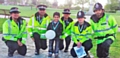 Members of The Special Constabulary with Inspector Umer Kham (second left)