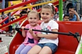 Feel Good Festival - Children enjoy the fair rides