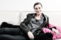 Lisa Stansfield relaxing at the Feel Good Cafe in Rochdale
