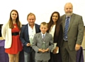 Emma O’Donnell, Glen Prendergast (Rotary’s Citizen of the Year 2014), Connor Dunning (Rotary’s Young Citizen of the Year 2014), Isha Khan and Graham Rawlinson

