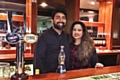 Farooq and Shefali Ahmed at JazBa, Heywood’s new spice and grill bar