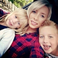 Samantha Smith with her children
