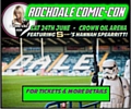 Rochdale Comic-Con, Ticket entry 10am. Pay on the day from 11.30am, Crown Oil Arena