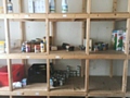 Empty shelves at Heywood Foodbank
