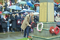 Remembrance service at Whitworth 