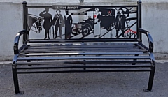 The World War One centenary bench will be installed in February