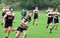 Try scorer George Roberts, Littleborough Rugby Union Colts