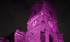 St Leonard's Parish Church will be painted purple for polio