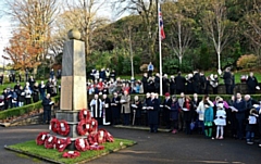 Whitworth turns out for Remembrance Sunday service