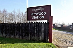 Heywood Station, part of The East Lancashire Railway