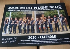 Members of Old Middleton, New Middleton have shed their clothes for a charity calendar