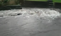 The water leak on Bamford Road