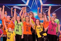 Sign Along With Us performing on Britain's Got Talent earlier this year (filmed before the pandemic)