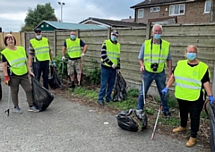 Members of the Rotary Club of Heywood undertook a litter pick and community tidy-up on Saturday (15 August)